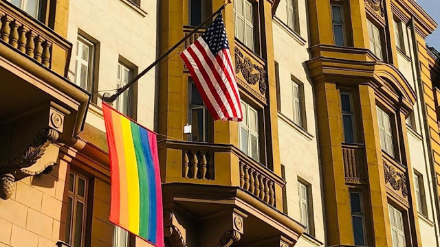 US Embassy in Moscow Defiantly Celebrates LGBT “Pride”