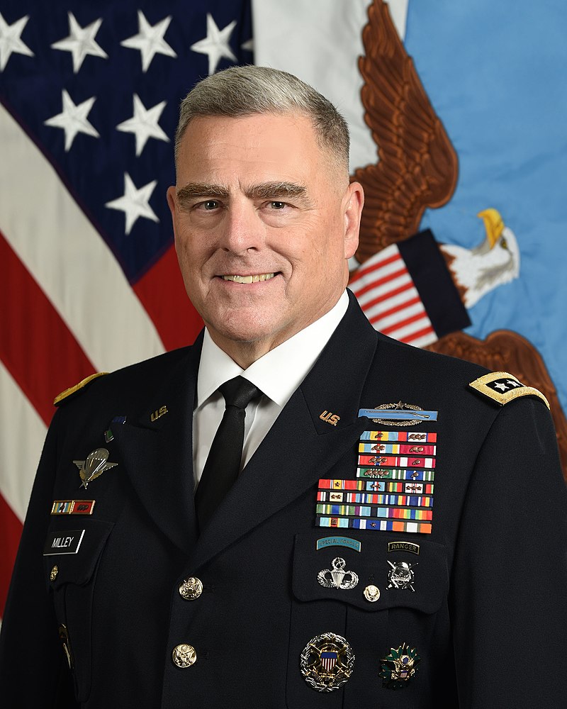 Joint Chiefs Boss Milley is No Washington