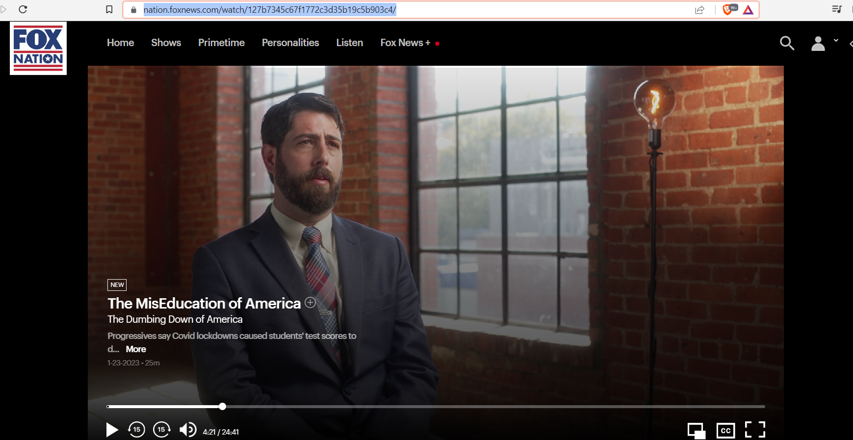 MisEducation of America on Fox Features Alex Newman…